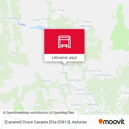 Mapa [Casares]  Cruce Casares [Cta 02613]