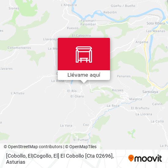 Mapa [Cobollo, El|Cogollo, El]  El Cobollo [Cta 02696]
