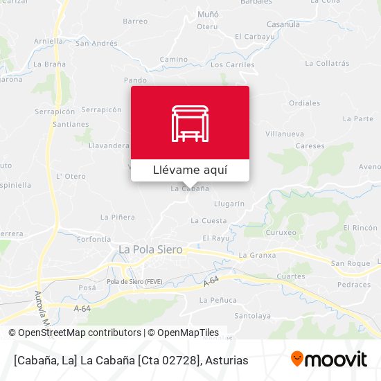 Mapa [Cabaña, La]  La Cabaña [Cta 02728]