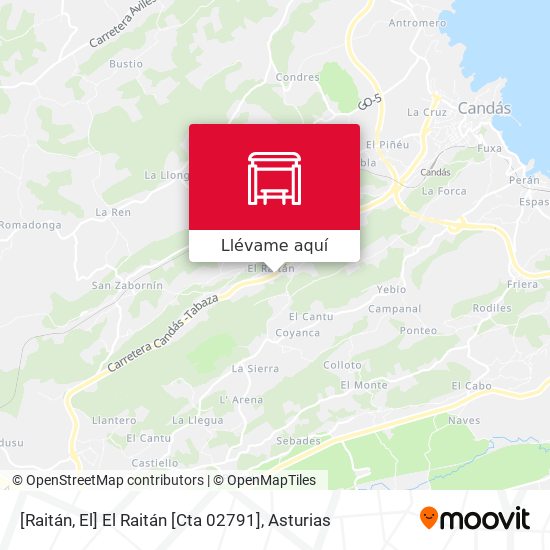 Mapa [Raitán, El]  El Raitán [Cta 02791]
