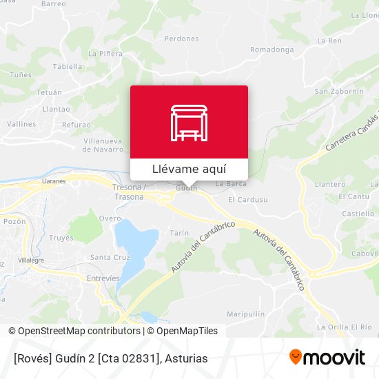 Mapa [Rovés]  Gudín 2 [Cta 02831]