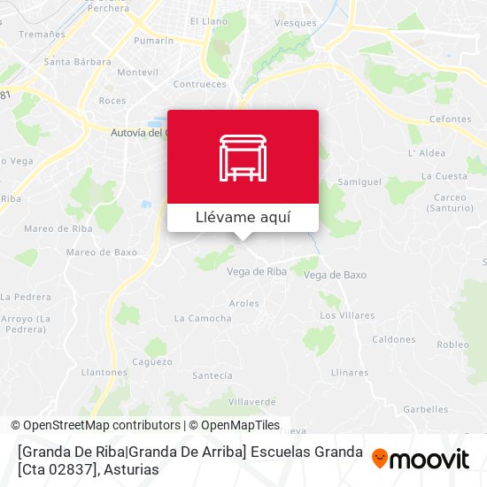 Mapa [Granda De Riba|Granda De Arriba]  Escuelas Granda [Cta 02837]