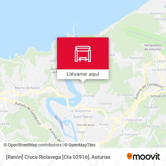 Mapa [Ranón]  Cruce Riolavega [Cta 02916]