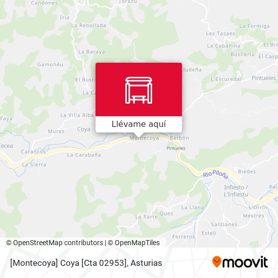 Mapa [Montecoya]  Coya [Cta 02953]