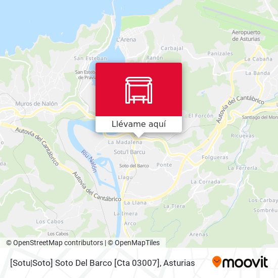 Mapa [Sotu|Soto]  Soto Del Barco [Cta 03007]