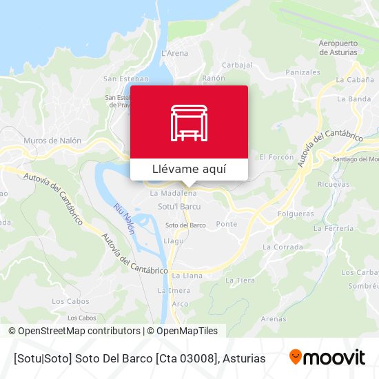Mapa [Sotu|Soto]  Soto Del Barco [Cta 03008]