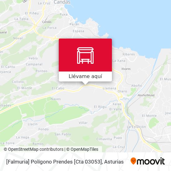 Mapa [Falmuria]  Polígono Prendes [Cta 03053]