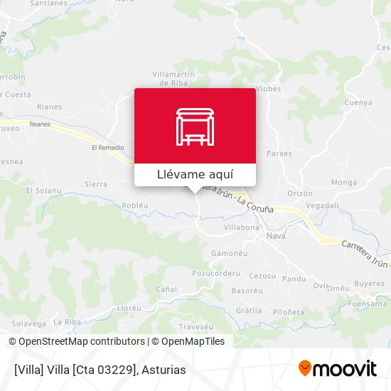 Mapa [Villa]  Villa [Cta 03229]