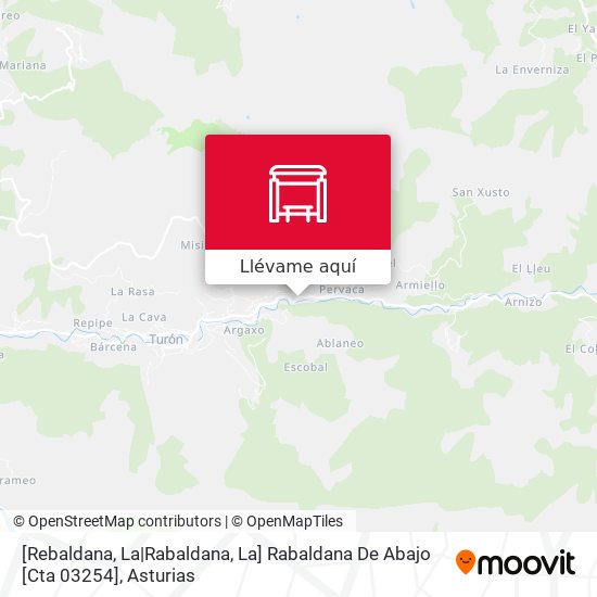 Mapa [Rebaldana, La|Rabaldana, La]  Rabaldana De Abajo [Cta 03254]