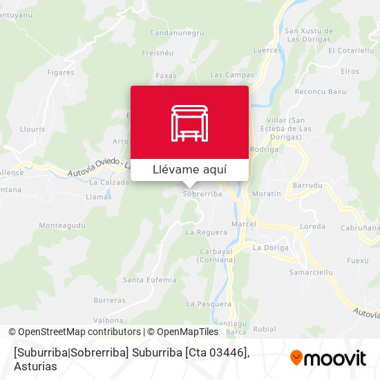 Mapa [Suburriba|Sobrerriba]  Suburriba [Cta 03446]