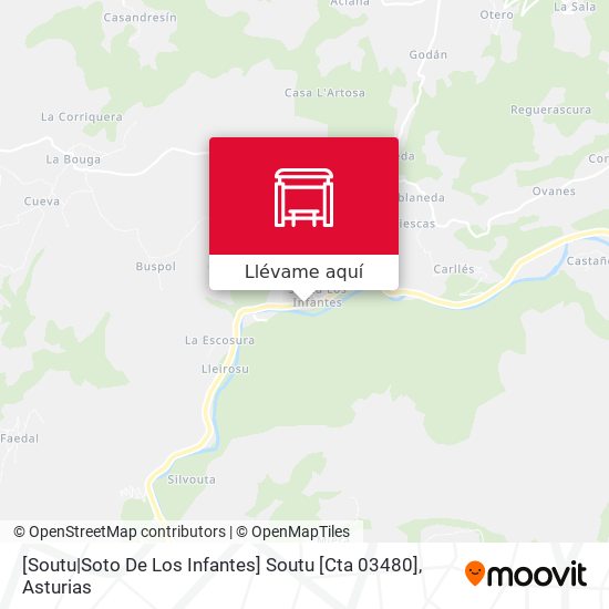 Mapa [Soutu|Soto De Los Infantes]  Soutu [Cta 03480]