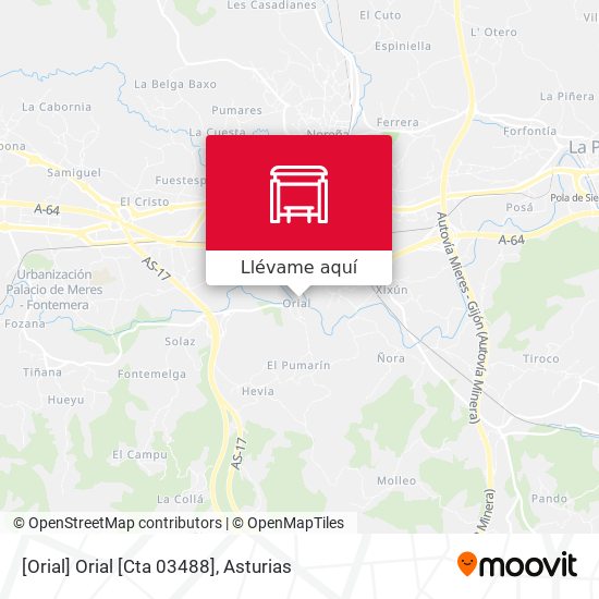 Mapa [Orial]  Orial [Cta 03488]
