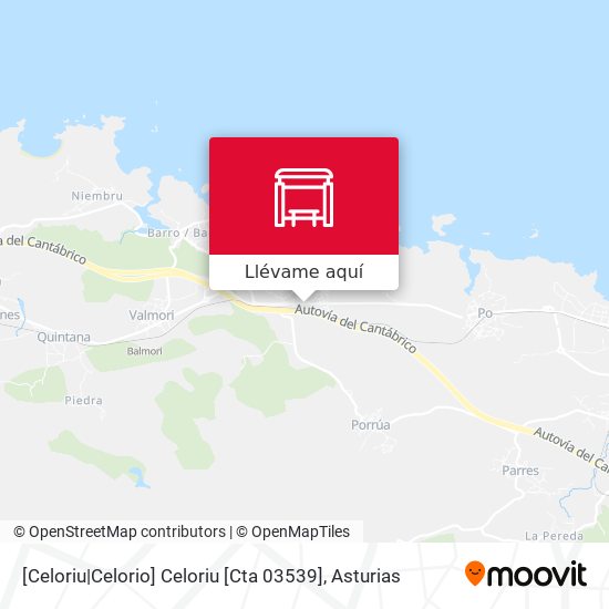 Mapa [Celoriu|Celorio]  Celoriu [Cta 03539]