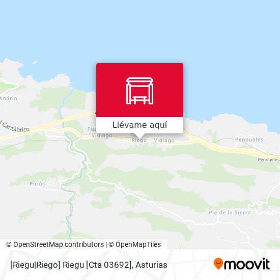 Mapa [Riegu|Riego]  Riegu [Cta 03692]