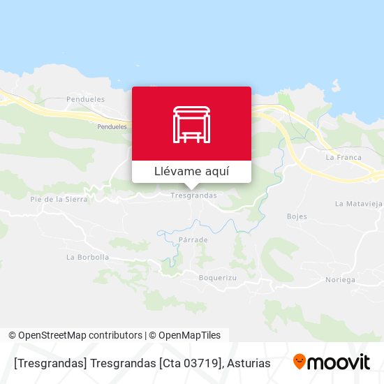 Mapa [Tresgrandas]  Tresgrandas [Cta 03719]