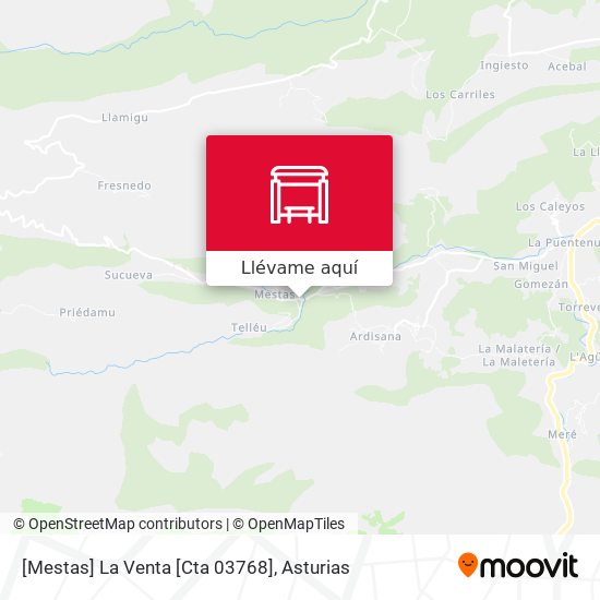 Mapa [Mestas]  La Venta [Cta 03768]