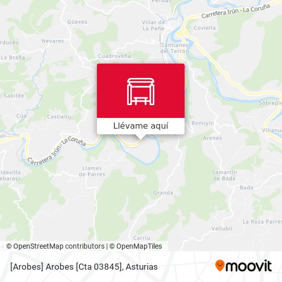 Mapa [Arobes]  Arobes [Cta 03845]