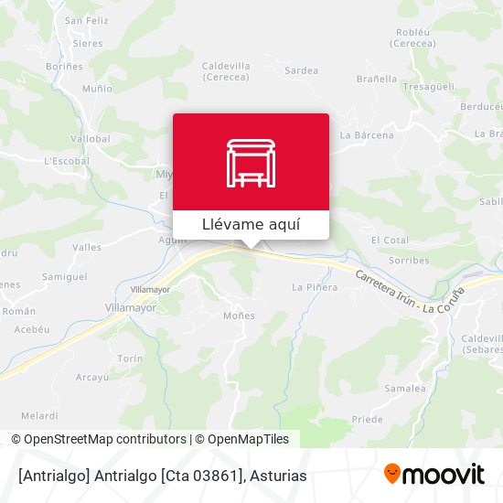 Mapa [Antrialgo]  Antrialgo [Cta 03861]