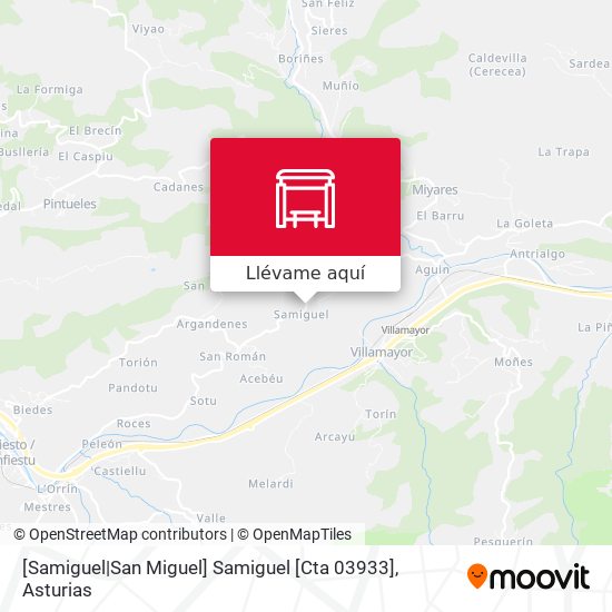 Mapa [Samiguel|San Miguel]  Samiguel [Cta 03933]