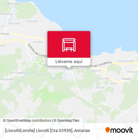 Mapa [Lloroñi|Loroñe]  Lloroñi [Cta 03939]