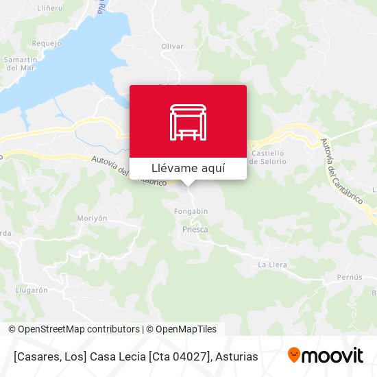 Mapa [Casares, Los]  Casa Lecia [Cta 04027]