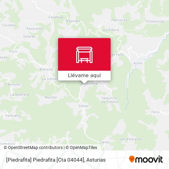 Mapa [Piedrafita]  Piedrafita [Cta 04044]
