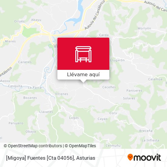 Mapa [Migoya]  Fuentes [Cta 04056]
