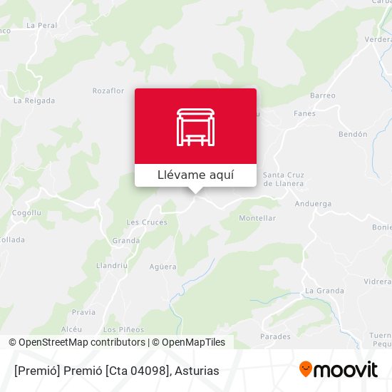 Mapa [Premió]  Premió [Cta 04098]