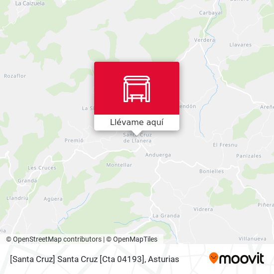 Mapa [Santa Cruz]  Santa Cruz [Cta 04193]
