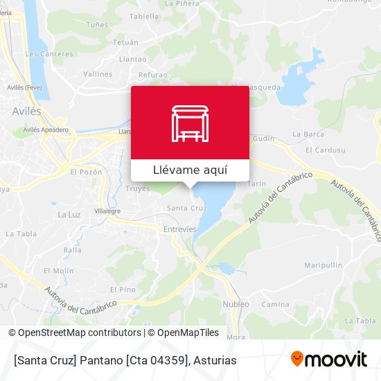 Mapa [Santa Cruz]  Pantano [Cta 04359]