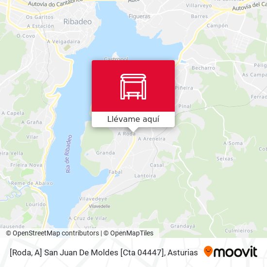 Mapa [Roda, A]  San Juan De Moldes [Cta 04447]