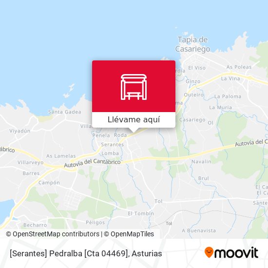 Mapa [Serantes]  Pedralba [Cta 04469]