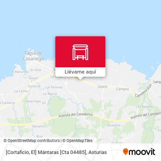 Mapa [Cortaficio, El]  Mántaras [Cta 04485]