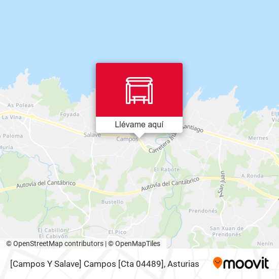 Mapa [Campos Y Salave]  Campos [Cta 04489]