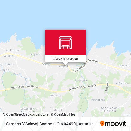 Mapa [Campos Y Salave]  Campos [Cta 04490]