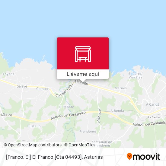 Mapa [Franco, El]  El Franco [Cta 04493]