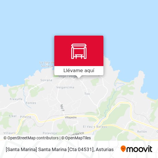 Mapa [Santa Marina]  Santa Marina [Cta 04531]