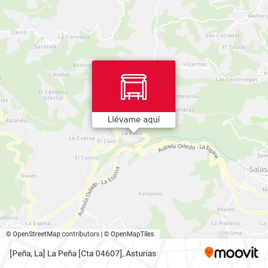 Mapa [Peña, La]  La Peña [Cta 04607]