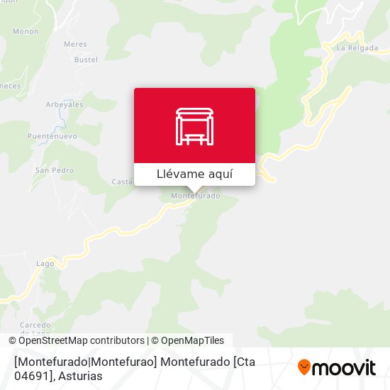 Mapa [Montefurado|Montefurao]  Montefurado [Cta 04691]
