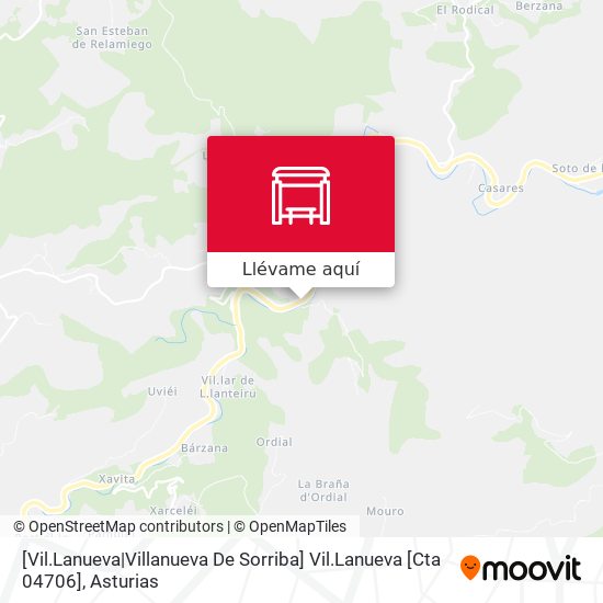 Mapa [Vil.Lanueva|Villanueva De Sorriba]  Vil.Lanueva [Cta 04706]