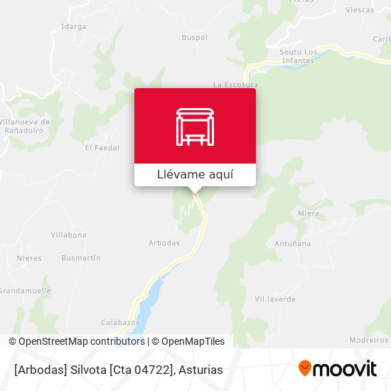 Mapa [Arbodas]  Silvota [Cta 04722]