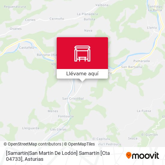 Mapa [Samartín|San Martín De Lodón]  Samartín [Cta 04733]
