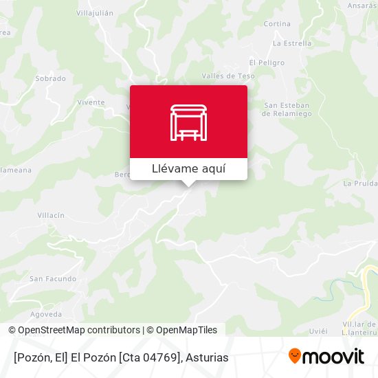 Mapa [Pozón, El]  El Pozón [Cta 04769]