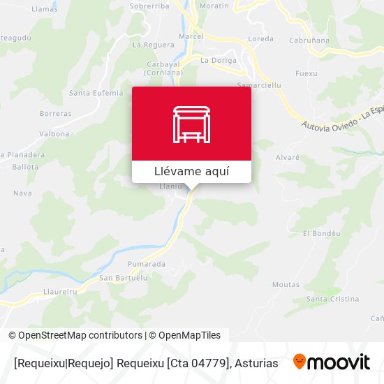Mapa [Requeixu|Requejo]  Requeixu [Cta 04779]