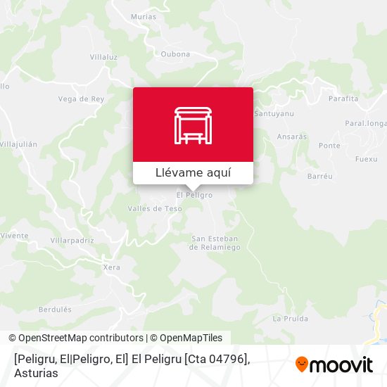 Mapa [Peligru, El|Peligro, El]  El Peligru [Cta 04796]