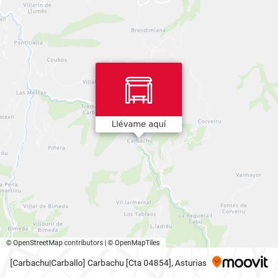 Mapa [Carbachu|Carballo]  Carbachu [Cta 04854]
