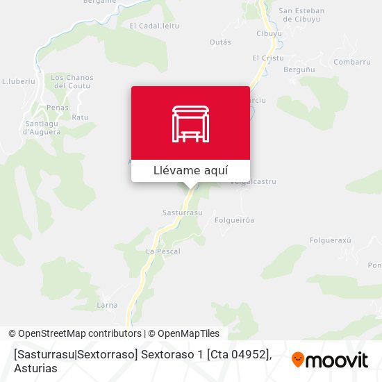 Mapa [Sasturrasu|Sextorraso]  Sextoraso 1 [Cta 04952]