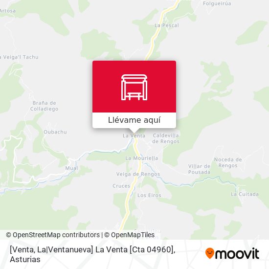 Mapa [Venta, La|Ventanueva]  La Venta [Cta 04960]