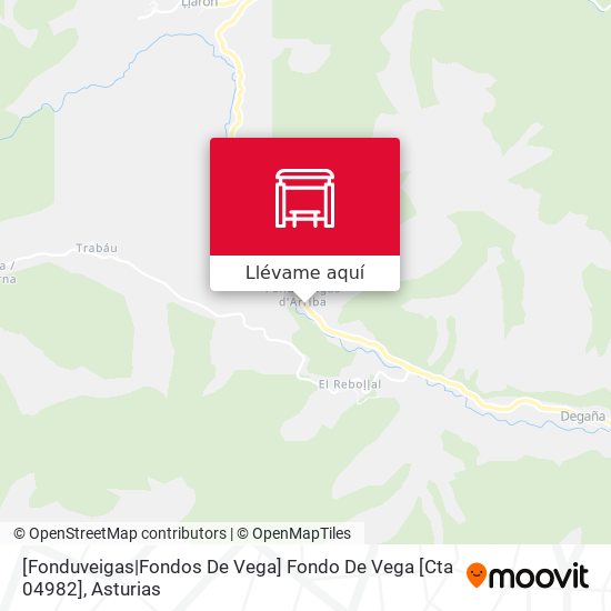 Mapa [Fonduveigas|Fondos De Vega]  Fondo De Vega [Cta 04982]