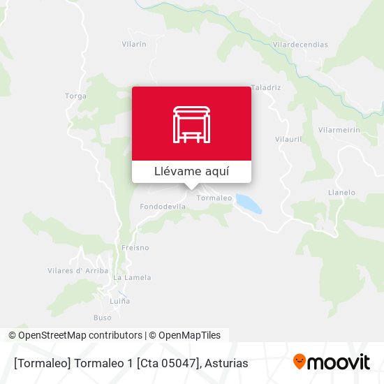 Mapa [Tormaleo]  Tormaleo 1 [Cta 05047]